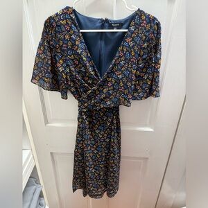 Madewell Floral Wrap Dress